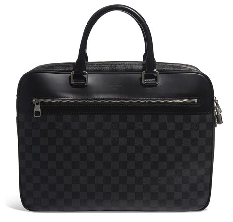 louis vuitton overnight bag in black damier geant canvas|damier canvas handbags.